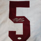 Oklahoma Sooners Marquise Brown Autographed Signed Jersey Jsa Coa Sticker Only