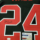 Ohio State Buckeyes Shaun Wade Autographed Signed Jersey Jsa Signature Debut Coa