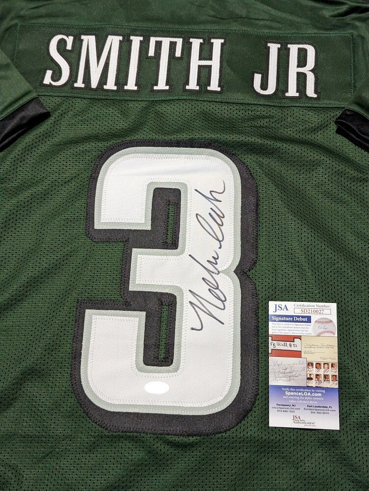 Philadelphia Eagles Nolan Smith Jr Autographed Signed Jersey Jsa Coa