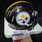Pittsburgh Steelers Joey Porter Jr Autographed Speed Mini Helmet Jsa Coa
