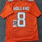 Miami Dolphins Jevon Holland Autographed Signed Jersey Jsa Coa