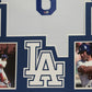 Framed La Dodgers Steve Garvey Autographed Signed Jersey Beckett Holo