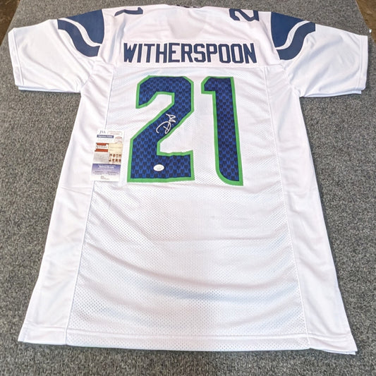 Seattle Seahawks Devon Witherspoon Autographed Signed Jersey Jsa Coa