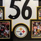 Framed Pittsburgh Steelers Alex Highsmith Autographed Signed Jersey Jsa Coa