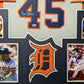 Framed Detroit Tigers Cecil Fielder Autographed Signed Jersey Beckett Holo