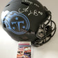 Aj Brown Signed Inscri Tennessee Titans Eclipse Replica Full Size Helmet Jsa Coa