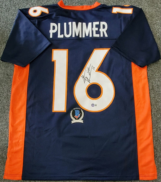 Denver Broncos Jake Plummer Autographed Signed Jersey Beckett Coa