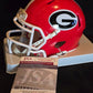 Georgia Bulldogs Nolan Smith Jr Autographed Signed W/#4 Mini Helmet Jsa Coa