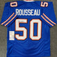 Buffalo Bills Gregory Rousseau Autographed Signed Jersey Jsa Coa