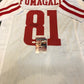 Wisconsin Badgers Troy Fumagalli Autographed Signed Jersey Jsa  Coa