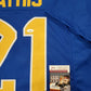 Pitt Panthers Damarri Mathis Autographed Signed Jersey Jsa Coa