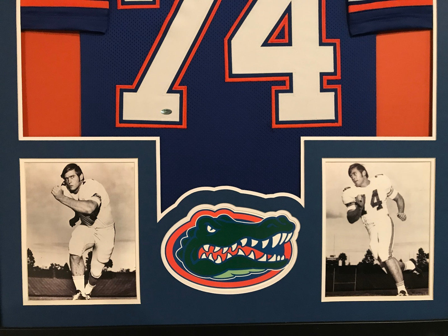 Framed Jack Youngblood Autographed Signed Florida Gators Jersey Schwartz Coa