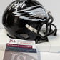 MVP Authentics Philadelphia Eagles Nolan Smith Jr Autographed Signed  Speed Mini Helmet Jsa Coa 117 sports jersey framing , jersey framing