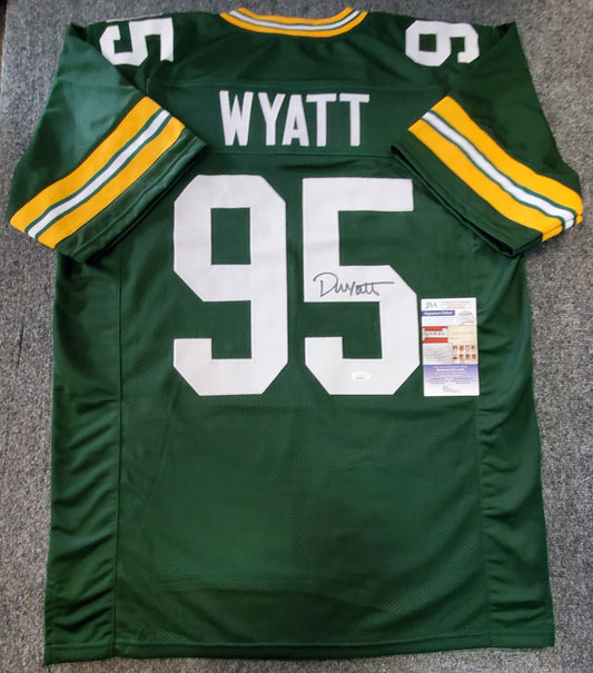 Green Bay Packers Devonte Wyatt Autographed Signed Jersey Jsa Coa