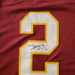 Washington Football Team Dyami Brown Autographed Signed Jersey Beckett Holo