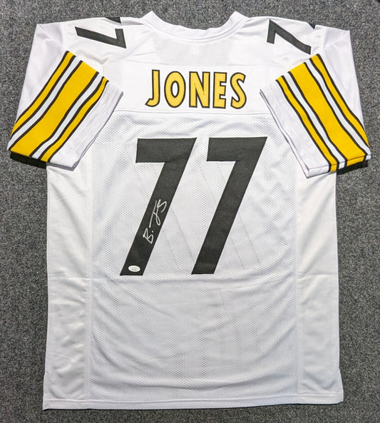 Pittsburgh Steelers Broderick Jones Autographed Signed Jersey Jsa Coa