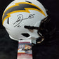 San Diego Chargers Antonio Gates Signed Full Size Lunar Rep Helmet Jsa Coa