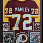 MVP Authentics Framed Washington Dexter Manley Autographed Signed Jersey Jsa Coa 450 sports jersey framing , jersey framing