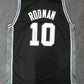 San Antonio Spurs Dennis Rodman Autographed Signed Jersey Jsa Holo