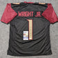 Florida State Seminoles Winston Wright Jr Autographed Signed Jersey Jsa Coa