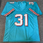 Miami Dolphins Brock Marion Autographed Signed Jersey Jsa Coa