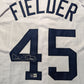 Detroit Tigers Cecil Fielder Autographed Signed Jersey Beckett Holo