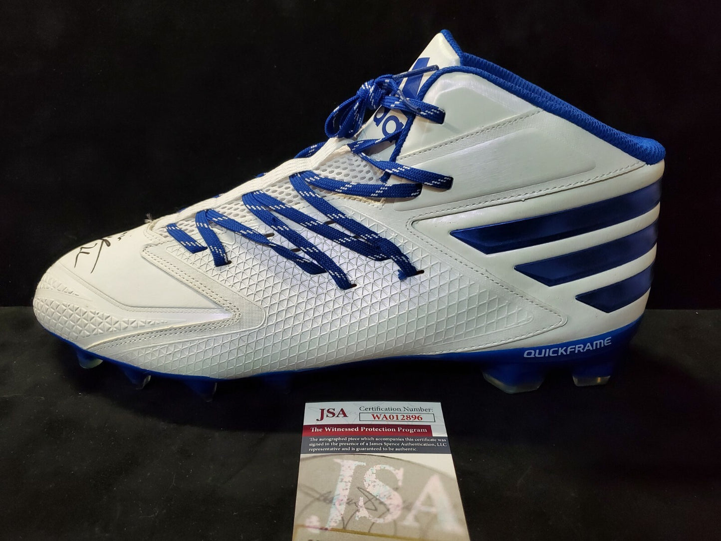Indianapolis Colts Nyheim Hines Autographed Signed Inscribed Cleat Jsa Coa
