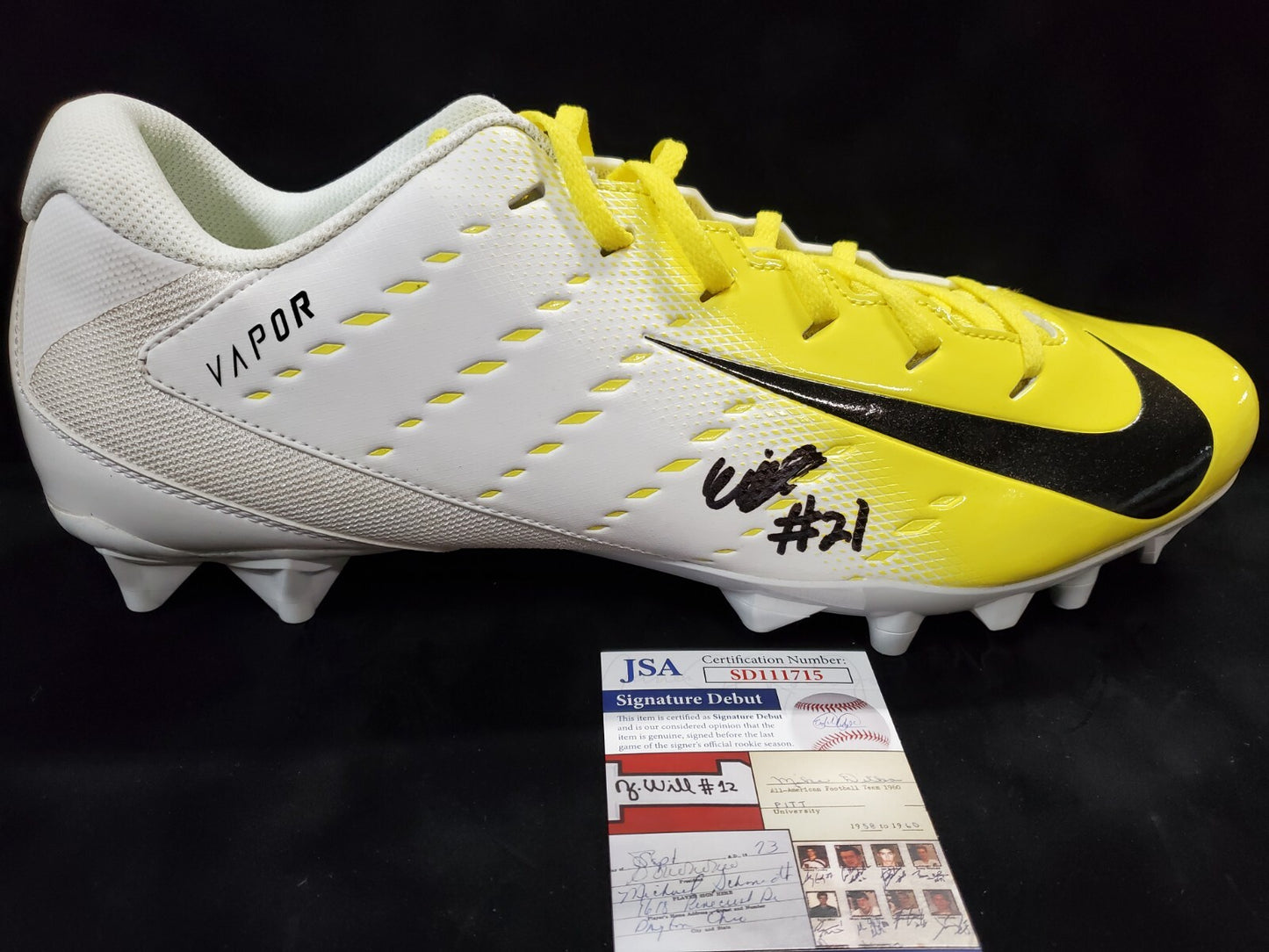 Green Bay Packers Eric Stokes Autographed Signed Cleat Jsa Coa