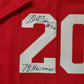 Oklahoma Sooners "Sooner Heisman" 3X Autographed Signed Insc. Jersey Psa Coa
