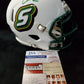 Southeastern Louisiana Lions Cole Kelley  Signed Mini Helmet Jsa Coa
