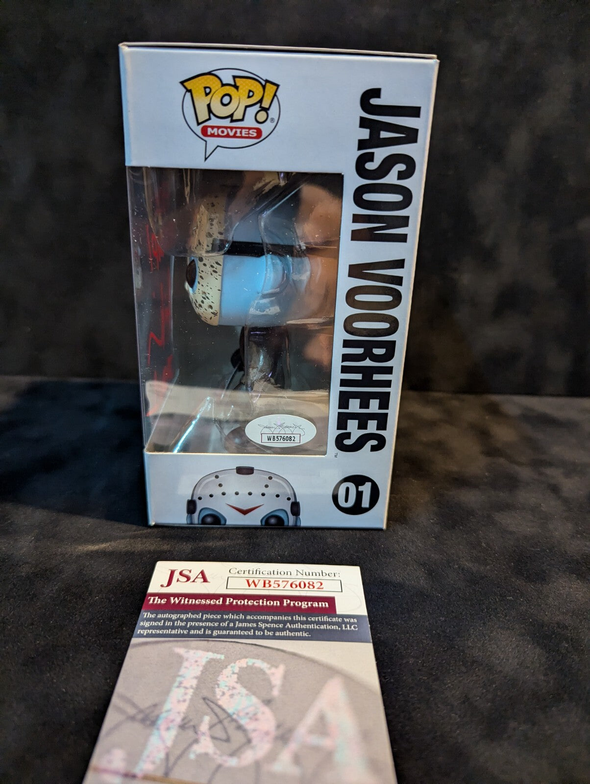 Ari Lehman Signed Insc Friday The 13Th Jason Voorhees Funko Pop Jsa Coa