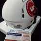 Washington Commanders Cole Kelley Autographed Signed Lunar Mini Helmet Jsa Coa