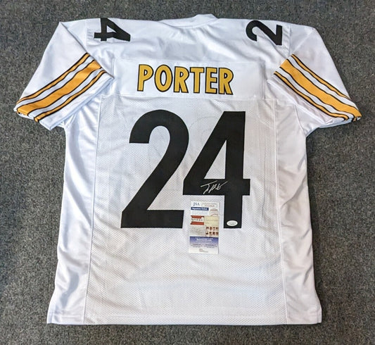 Pittsburgh Steelers Joey Porter Jr Autographed Signed Jersey Jsa Coa