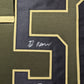 Framed Buffalo Bills Greg Rousseau Autographed Signed Jersey Jsa Coa