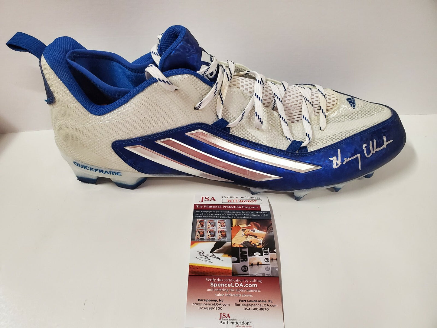 Henry Ellard Autographed Signed Cleat Jsa Coa