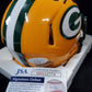 Green Bay Packers Eric Stokes Autographed Signed Speed Mini Helmet Jsa Coa