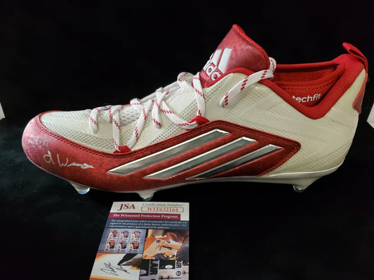 Isaiah Wright Autographed Signed Cleat Jsa Coa