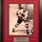 Framed Signed Inscribed Bobby Hull Chicago Blackhawks 11X14 Photo Jsa Coa