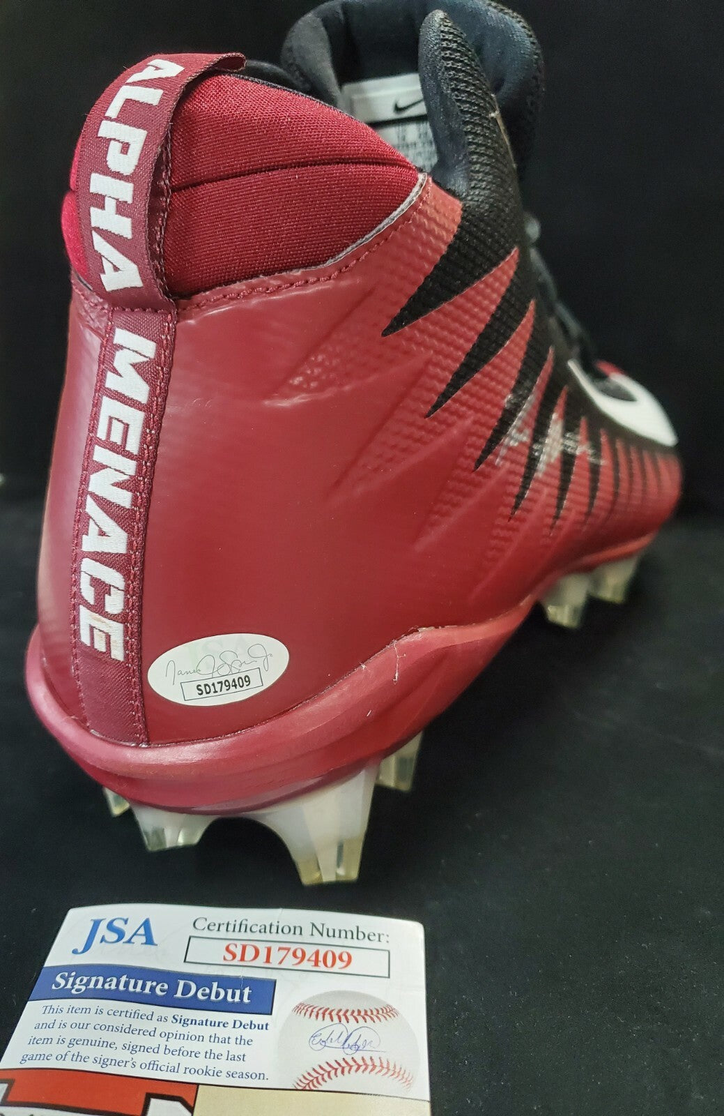 Arizona Cardinals Rondale Moore Autographed Signed Cleat Jsa Coa