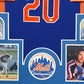 Framed Howard Johnson Autographed Signed N.Y. Mets Jersey Jsa Coa