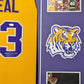 MVP Authentics Framed Lsu Tigers Shaquille O'neal Autographed Signed Jersey Jsa Coa 450 sports jersey framing , jersey framing