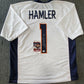 Kj Hamler Autographed Signed Denver Broncos Jersey Jsa  Coa