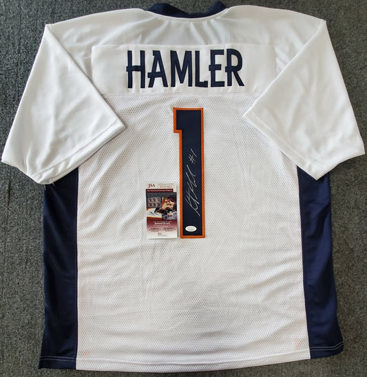 Kj Hamler Autographed Signed Denver Broncos Jersey Jsa  Coa