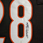 Framed Cincinnati Bengals Joe Mixon Autographed Jersey Jsa Coa