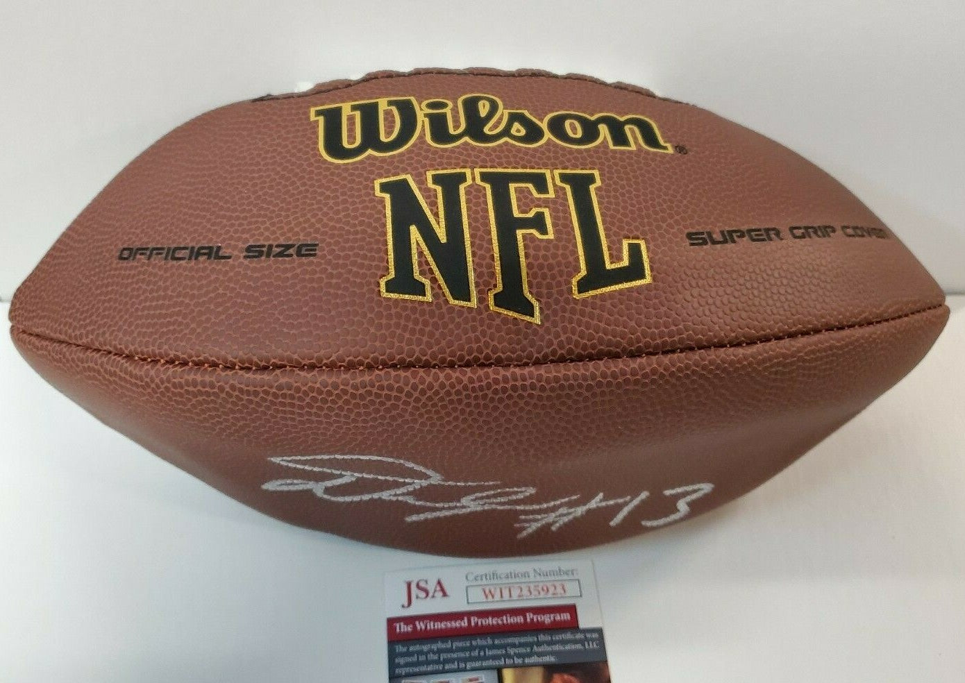 Philadelphia Eagles Travis Fulgham Autographed Signed Nfl Football Jsa Coa