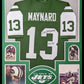 Framed New York Jets Don Maynard Autographed Signed Inscribed Jersey Jsa Coa