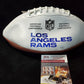 Los Angeles Rams Jalen Ramsey Autographed Signed Rams Logo Football Jsa Coa