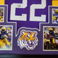Framed Lsu Tigers Clyde Edwards-Helaire Autographed Signed Jersey Beckett Coa