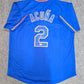 New York Mets Luisangel Acuna Autographed Signed Custom Jersey Jsa Coa