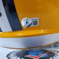 Clyde Edwards Helaire Signed Lsu Tigers Full Size Replica Helmet Beckett Coa